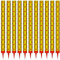 Lot de 12 Fontaines Gâteau 18 cm – 80 Secondes – Effet Scintillant Étincelles – Fontaines d’Anniversaire Sécurisées – Utilisation Intérieure/Extérieure CAT F1 – Zenda Club®