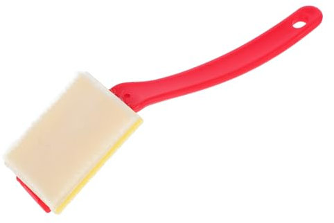 Artibetter Tampon De Peinture pour Bordures Nylon Résistant, Pinceau De Précision pour Murs Et Plafonds, Outil De Peinture Polyvalent, pour Clôtures Et Espaces Extérieurs, Lot