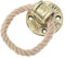 NUOBESTY Retro Rope Puller Drawer Pulls Cabinet Handle Pulls Knob Pull for Drawer Rope Drawer Handle Drawer Pull Knob Rope Handles Drawer Knobs and Pulls Door Pull Rope Iron Golden
