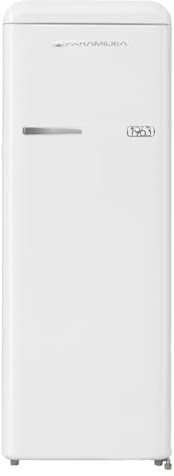 PYRAMIDEA Frigorifero Singola Porta Ventilato 240 Litri Colore Bianco Satinato MAMBO2401W