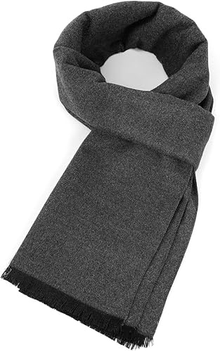 MAOSHYMS Sciarpa Uomo sottile Sciarpe Caldo Pile Invernali Sciarpa Inverno Caldo Morbido 180x30cm