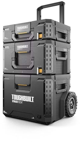 StackTech 3-Piece Rolling Tool Box Set