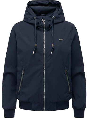 Ragwear Damen leichte Übergangsjacke atmungsaktive Jacke mit Kapuze Nuggeta Summer YOUMODO XS-6XL