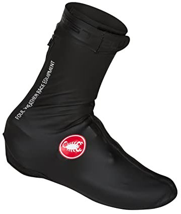 Castelli Men's PIOGGIA 3 SHOECOVER Shoe Covers, Black, XL