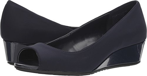 Bandolino Women's Candra Pump, Navy, 7 B(M) US | Party Shoes