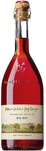 Manufaktur Jörg Geiger Cuvée Bio rot mit Apfel, Aronia & Mädesüß, alkoholfrei (750 ml)
