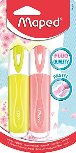 Maped Textmarker Fluo Peps Pastel, farblich sortiert, , 2er pack