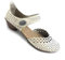 Rieker Pia Womens Open Court Shoes 5 UK Cream