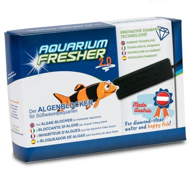 AquariumFresher für Aquarien bis 500L | Algenentferner gegen Algen | gegen Algen | Algenfrei | klärende Wirkung