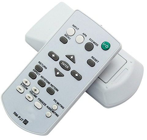 Aimdio RM-PJ7 Telecomando Proiettore per Sony VPL-BW120S VPL-CW255 VPL-CW275 VPL-CX235 VPL-CX275 VPL-EX100 VPL-EX120 VPL-EX145 VPL-EX175 VPL-SW125 VPL-SW525 VPL-SW525C VPL-SW535 VPL-SX125