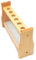 feedal Wooden Test Tube Rack Holder Rack 21mm Hole Wooden Holder Chemistry Spice Rack Test Tubes Lab (25ml 6Slots)