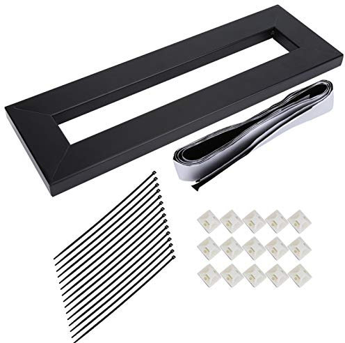 E-Gitarren-Effekthalterung Pedalboard für E-Gitarren-Bass-Effektpedal Pedalboard mit Setup-Bandklemme für E-Gitarren-Effektpedal(S)