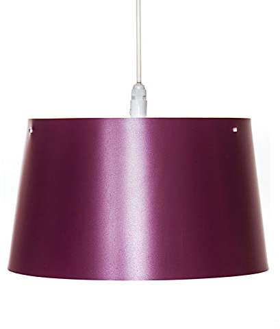 (Pendelleuchte, Aubergine) Tischleuchte/ Pendelleuchte IP44 Innen & Außen, Balkon, Terrasse, Badezimmer, Sauna, Wohnwagen, Zelt und Wohnmobil. Hängeleuchte, Deckenleuchte, Stehlampe, Lampe, Leuchte…
