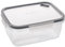 MasterClass Eco-Snap 800ml Recycled Plastic Food Storage Container with Lid, BPA Free Lunch Box Prep & Leftovers, Clip Lock Shut, Recycled, Reusable & Recyclable, Freezer & Microwave Safe, Rectangular