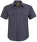 Coevals Club Herren Lässige Druckknöpfen Unifarben Anzug Regular Fit Kurzarm Bügelleichtes Freizeit Trachten Hemd (Grau #1 XL)