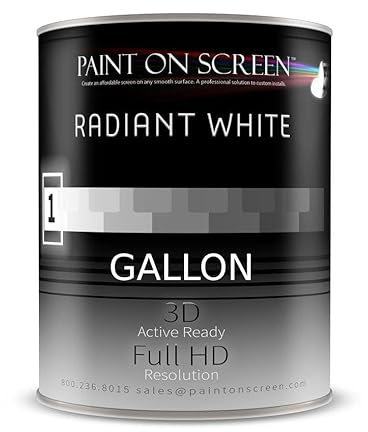 Paint on Screen Projection Screen Paint - G001 - Radiant White