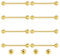 Gojewen 12er Zungenpiercing Brustwarzenpiercing Chirurgenstahl Gold Piercing Zunge Brustwarze Barbell 20mm