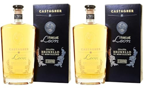 Castagner Fuoriclasse Leon Brunello di Montalcino - 700 ml (Confezione da 2)