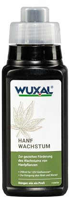 Wuxal Hanfdünger Wachstum - 250 ml - Flüssiger Hanfdünger für die Wachstumsphase der Hanfpflanze