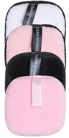 Tampons démaquillants réutilisables | Lingettes nettoyantes pour le visage | Démaquillant respectueux de l'environnement | Tampons nettoyants lavables pour le visage | Lingettes réutilisables pour le