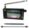Full-Bands DSP SDR Radio Receiver 4.3” IPS Screen FM/AM/LSB/USB/CW, 192kHz Spectrum Rechargeable 5000mAh Rechargeable Battery Aluminum Alloy Shell Nice Sound