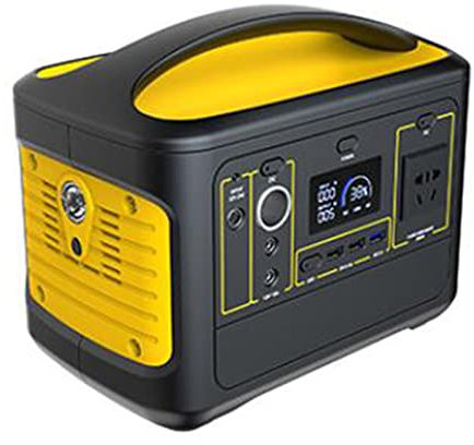 SDAJS Tragbare Powerbanks für Mobiltelefone Powerbank-Stromversorgungen Tragbares Ladegerät Autoladegeräte Solar-Starthilfe für Autobatterien für den Außenbereich Hohe Kapazität 500 W