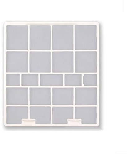 CYRENT Anti-Staub-Klimaanlagen-Filter, Ersatz für Mini-Split-Inneneinheit für Rückluftgitter (34 x 38 cm)