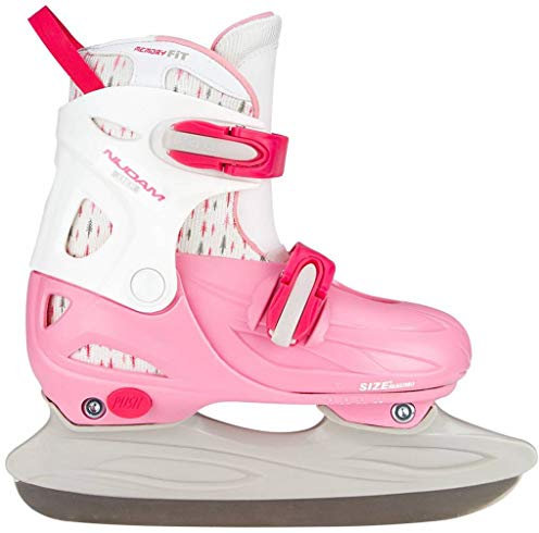 Kinder Kunstlauf Schlittschuhe Hardboot rosa-grau Gr.27/30