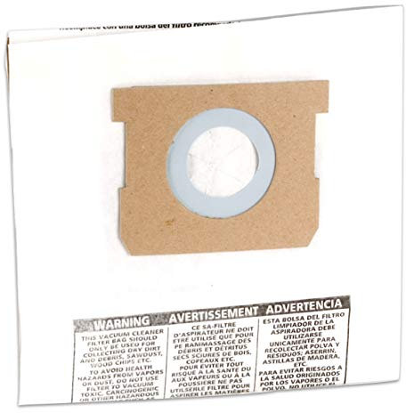 Shop Vac 91931 Staubbeutel (Staubsaugerbeutel), passend für Wall Mount 15 L (5er Pack)