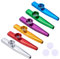 WANDIC 6 Stück Kazoo Aluminiumlegierung mit 18 Membranen + Vintage Geschenkbox, 6 Gemischte Farben Percussion Instrument Profi Geschenke Geeignet für Erwachsene und Musikanfänger