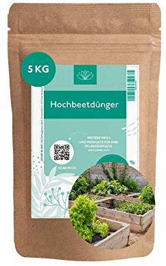 JASKERS® Bio Langzeit Hochbeet-Dünger 5 Kg | Optimaler Bio Dünger Für Alle Gemüse Und Obst im Hochbeet | Nährstoffreicher Gemüsedünger Für Schmackhaftes Gemüse