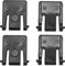 Jiehaojia 4Pcs Keyboard Support Keyboard Stand Feet Legs Keyboard Stand Replacement Kit for Logitech MK520 K520 Keyboard, Black