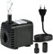 Kavolet AC220-240 - Bomba de Agua Sumergible con 2 boquillas, para acuarios, estanques, Jardines acuáticos y Sistemas hidropónicos