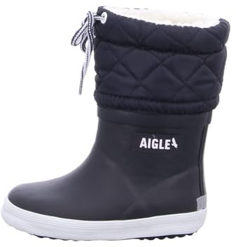 Aigle Jungen Unisex Kinder Giboulee 2 Gummistiefel, Marineblau Weiß, 19 EU