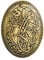zalati Viking Norse Brooch Generic Pin Amulet Schweden Skandinavischer Drache Schmuck Damen Gold