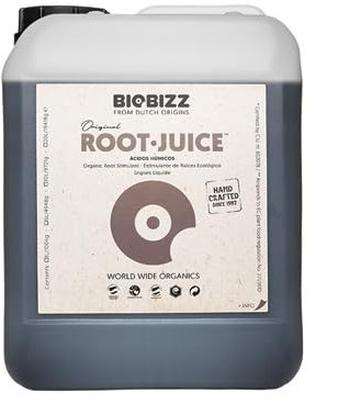 GROWMANIA Fertilizante Root Juice de BioBizz 20 L | Abono Estimulador de Raíces para Plantas y Cultivos | Sustrato Nutritivo