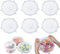 Fyihoxi Silikondeckel 6 Stück Dehnbare Silikondeckel Silikon Stretch Deckel BPA Free Wiederverwendbar Silikon Abdeckung Rund Silicone Stretch Lids Universal-Deckel für Schüsseln, Becher, Dosen, Obst