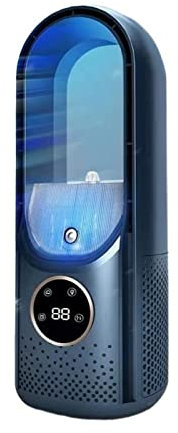 Enfriador De Aire Portátil, Ventilador Eléctrico Sin Hojas, 6 Velocidades, Temporizador Silencioso, Aire Acondicionado, Ventilador De Refrigeración, Humidificador, Ventilador Acondicionador ( Color :