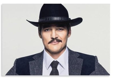 REDCHAMBER Handsome American Male Star Pedro Pascal Poster 4 Poster Gemälde Leinwand Wandkunst Wohnzimmer Poster Gemälde 20 x 30 cm