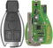 ExpertTech clé télécommande Vierge Compatible Mercedes Classe A B C E S ML Sprinter VITO électronique 433 MHz a Programmer Convient pour Tout modèle 2001-2015