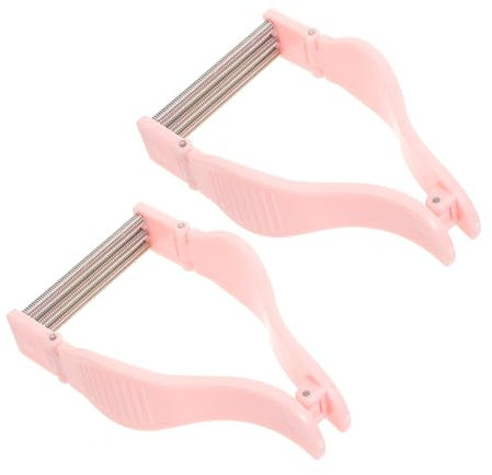VINTORKY 2stücke Gesichtshaar-epilierer Für Frauen Tragbares Manuelles Haarentfernungstool Für Wangen Oberlippe Und Kinn Ergonomisches Design Für Einfache Anwendung Und Hautschutz