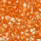 sourcing map Glass Stones, 453g/1 lbs Glass Pebbles Marbles Artificial Beads Gem Stones for Display Vase Filler Terrarium Flowerpot Decoration (5-9 MM, Orange)