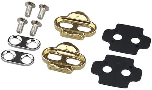 Egg Beater Pedals, Bikes Cleats Self-Locking, MTBs Accessories, Bikes Cleat Bicycles Pedal for Pedals, Sturdy Copper Material, Good for Travel, Outdoor Activities, 52g
