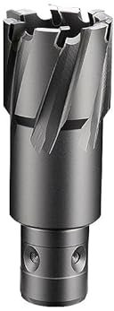 1 pz Drillforce 12-65mmx50mm TCT taglierina anulare sega a tazza punta in carburo di tungsteno punta in lega dura for trapano magnetico(Fein Quick-in Shank,63x50)