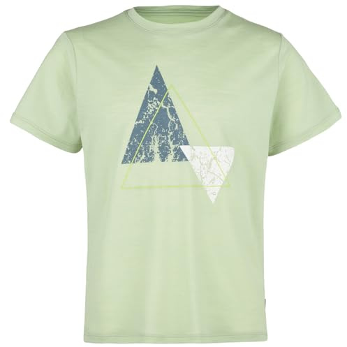 Stoic Jungen Kids Merino155 LaholmSt. Print T-Shirt Merinoshirt
