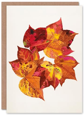 Artery8 Reijer Stolk Art Card Autumn Leaves Watercolour Painting