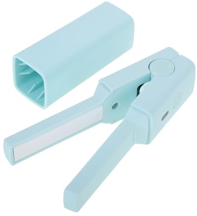 COLLBATH Portable Mini Hair Straightener and Curler USB Type-c Fast Heating Compact Hair Styling Tool for Travel and Home Dual-use Ceramic Temperature Control Safe Styling