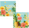 Boland 52486 - Servietten Paradise, 12 Stück, 33 x 33 cm, Motiv-Servietten, Aloha-Look, Mundtuch, Papierservietten, Party, Geburtstag