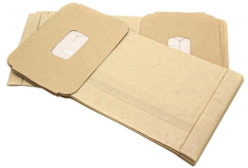vhbw 10 Staubsaugerbeutel kompatibel mit Philips HR 6290 | 6291, 6289 Amsterdam, 6290 Amsterdam Staubsauger - Papier, 32cm x 17,5cm