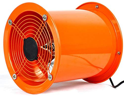 XGHW Utility Blower High Speed Fan Pipe Ventilation Fume Dust Extractor low noise large air volume industrial toilets/bathrooms/sheds/workshops(8 inches)